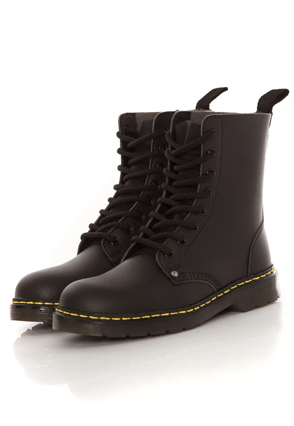Steelground - 8 Eyes Dina Mod Vegan Black - Shoes