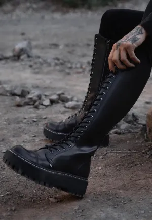 T.U.K. - Double D 20 Eye Black  - Girl Shoes