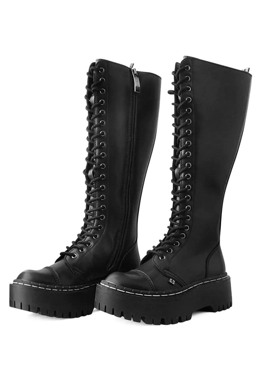 T.U.K. - Double D 20 Eye Black  - Girl Shoes