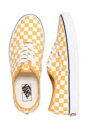 Vans - Authentic (Checkerboard)Golden Nugget/True White - Shoes