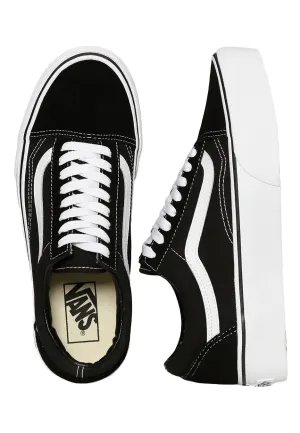 Vans - Old Skool Platform Black/White - Girl Shoes