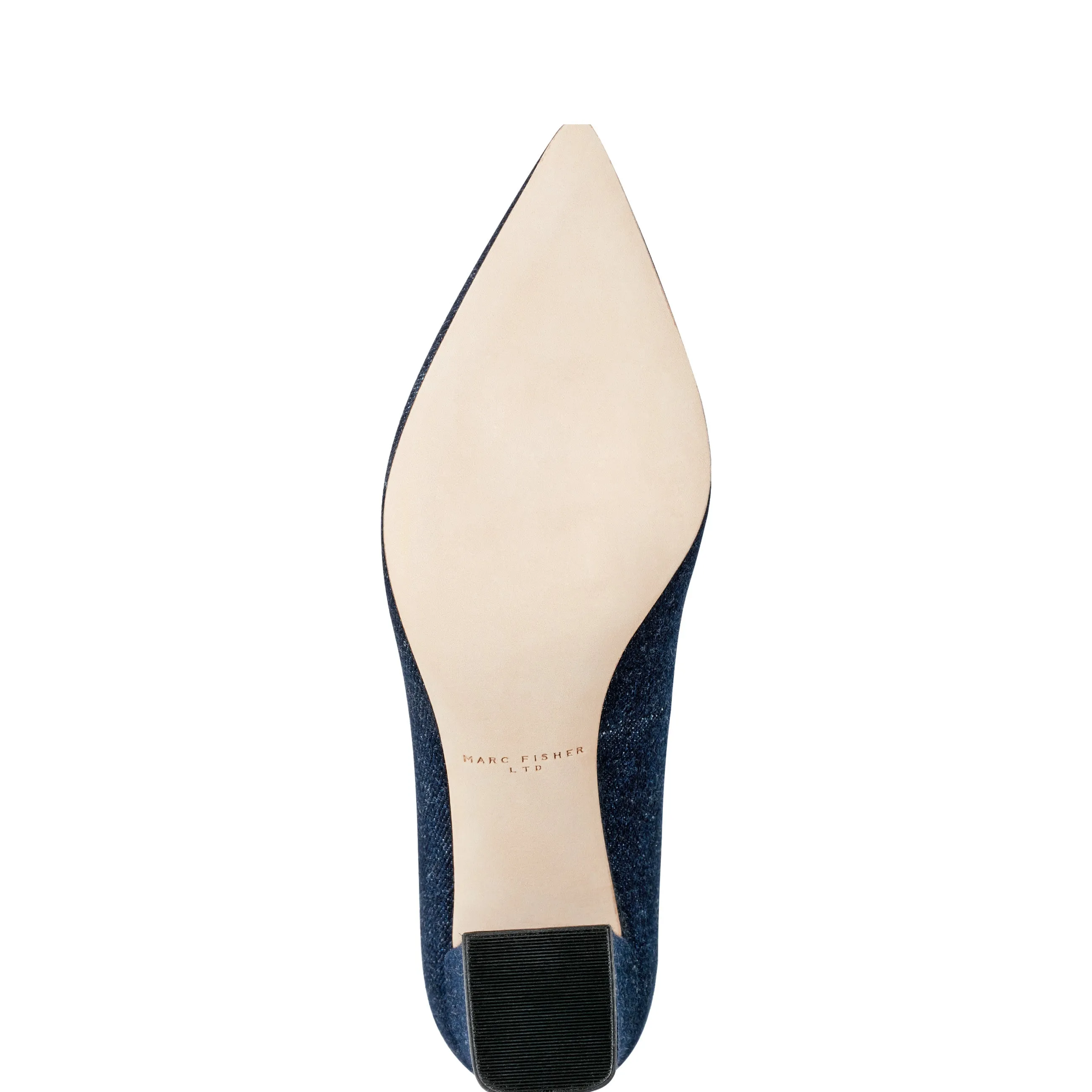 Zala Block Heel Pointy Toe Pump