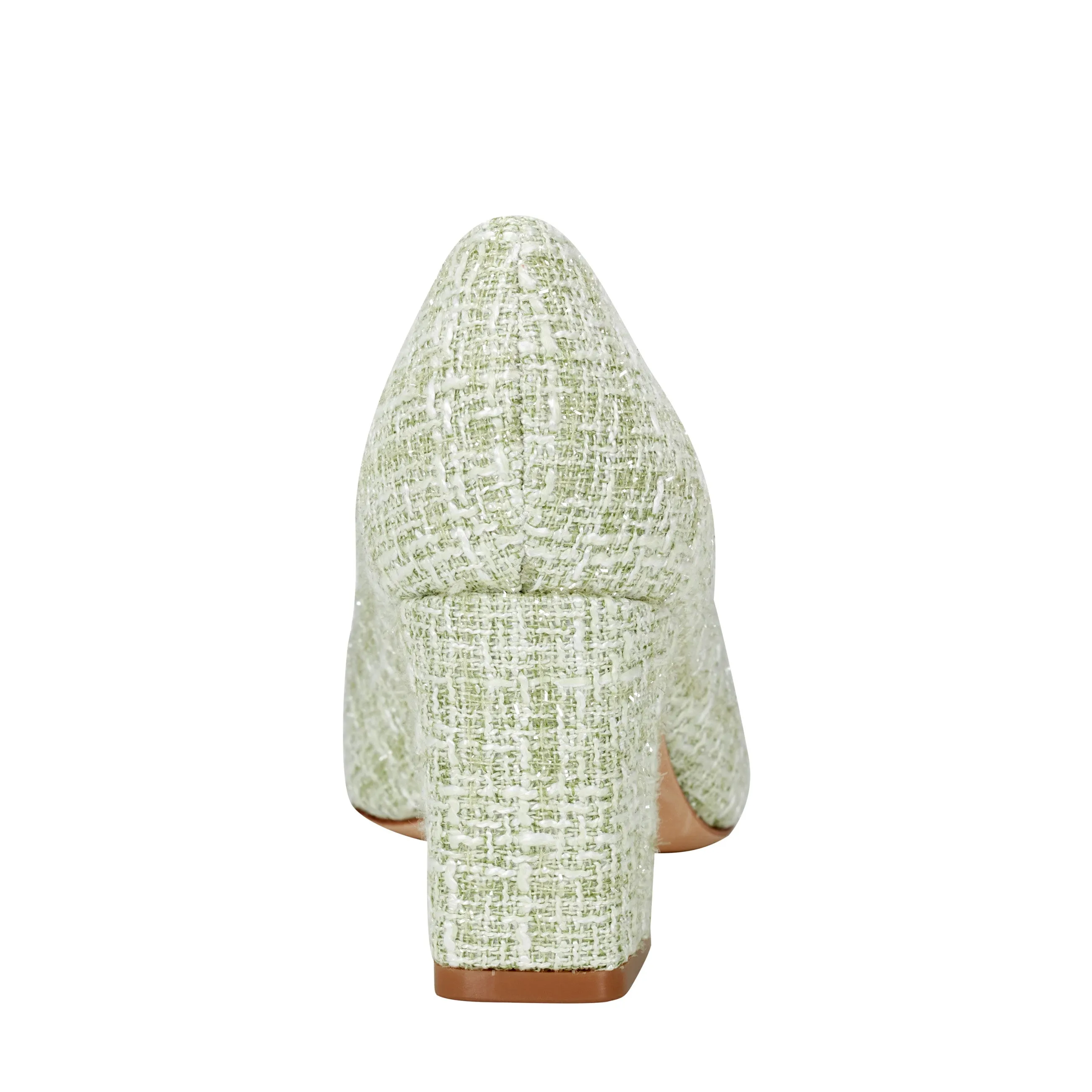 Zala Block Heel Pointy Toe Pump