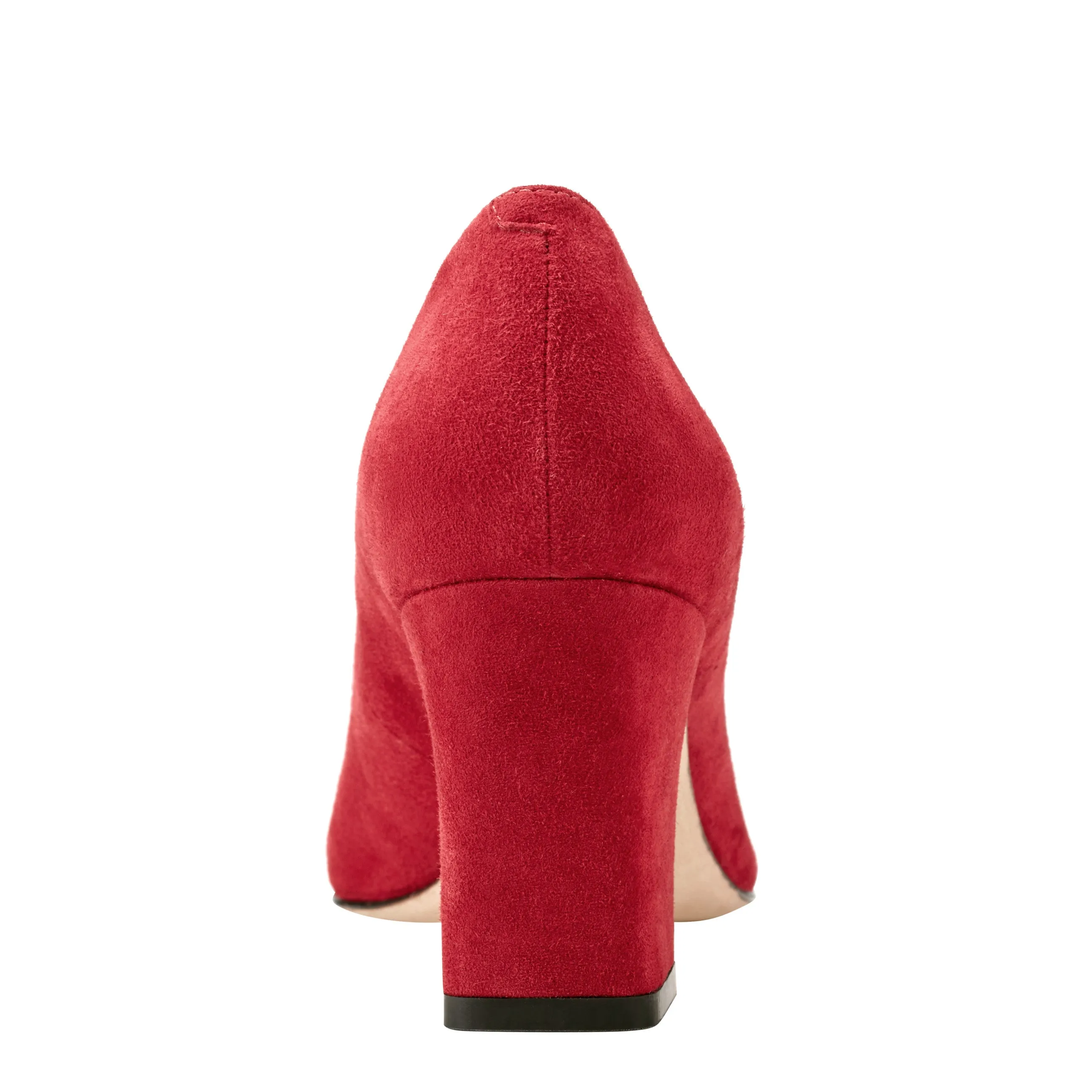 Zala Block Heel Pointy Toe Pump