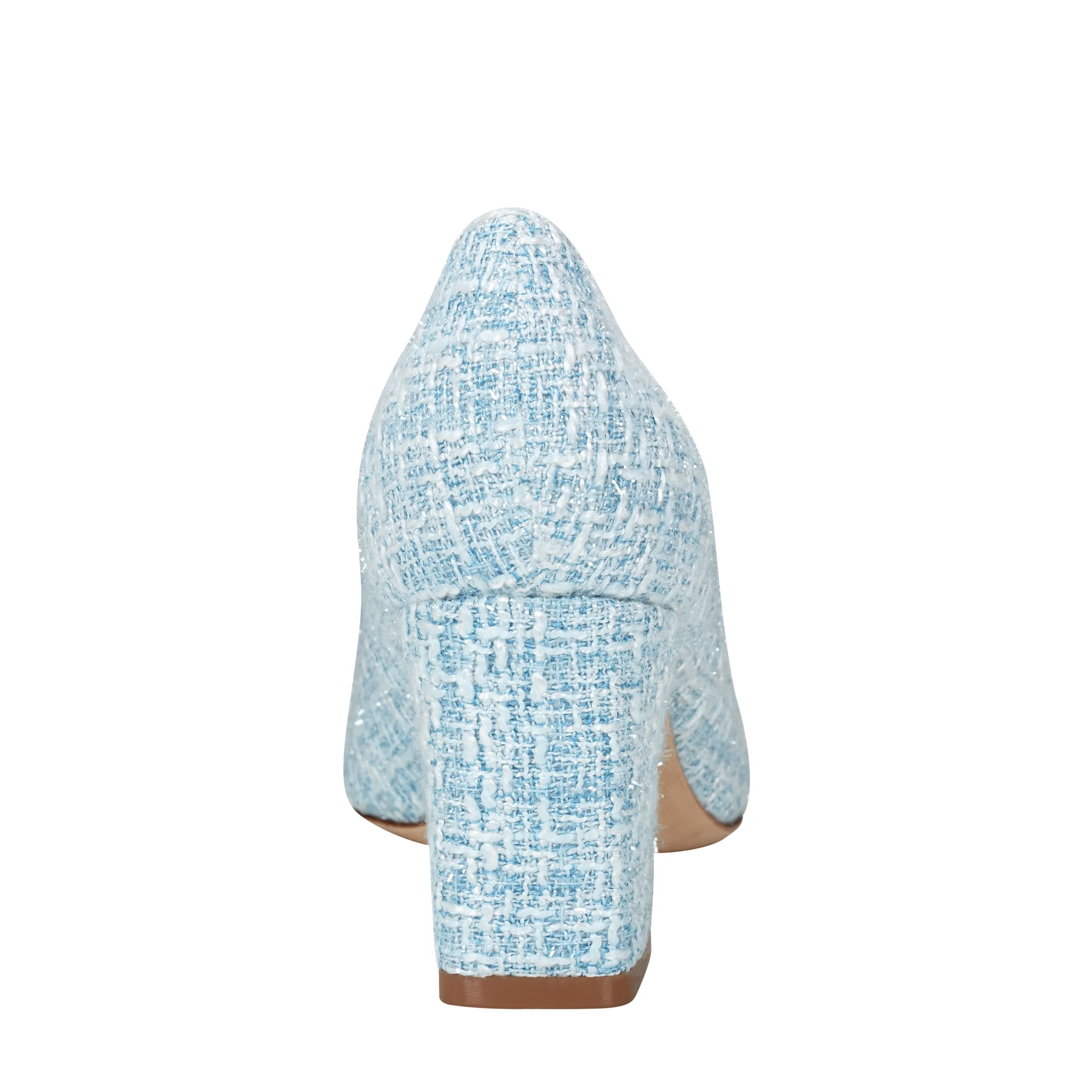 Zala Block Heel Pointy Toe Pump