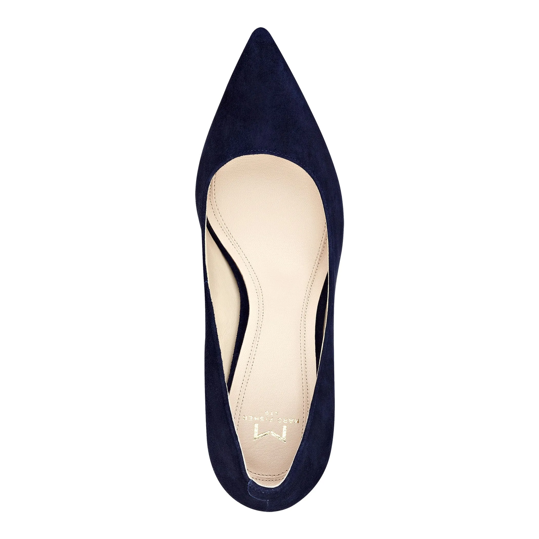 Zala Block Heel Pointy Toe Pump