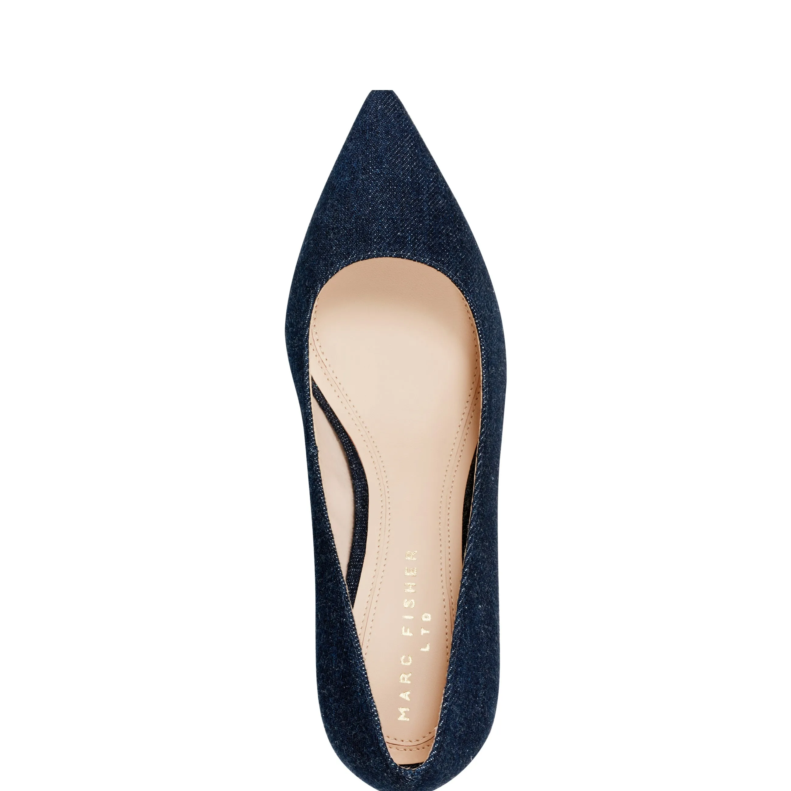 Zala Block Heel Pointy Toe Pump
